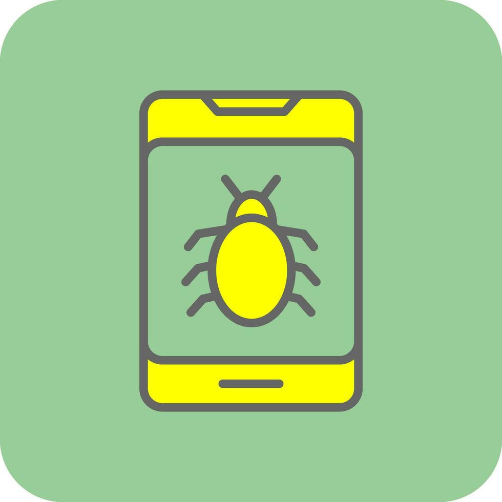 Bug Vector Icon Design