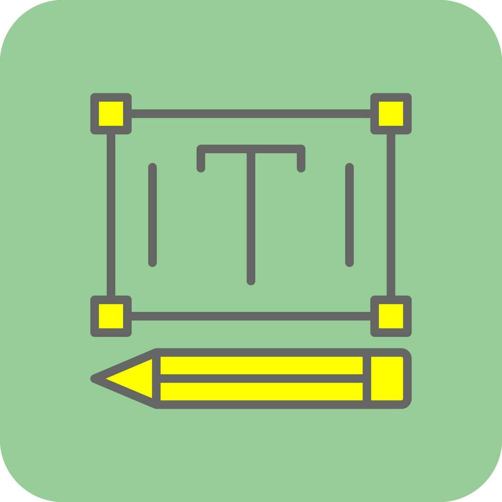 Edit Text Vector Icon Design
