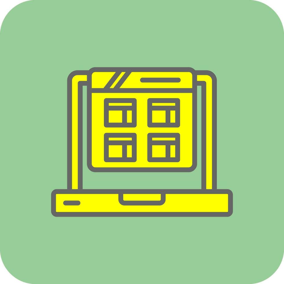 Website Vector Icon Design