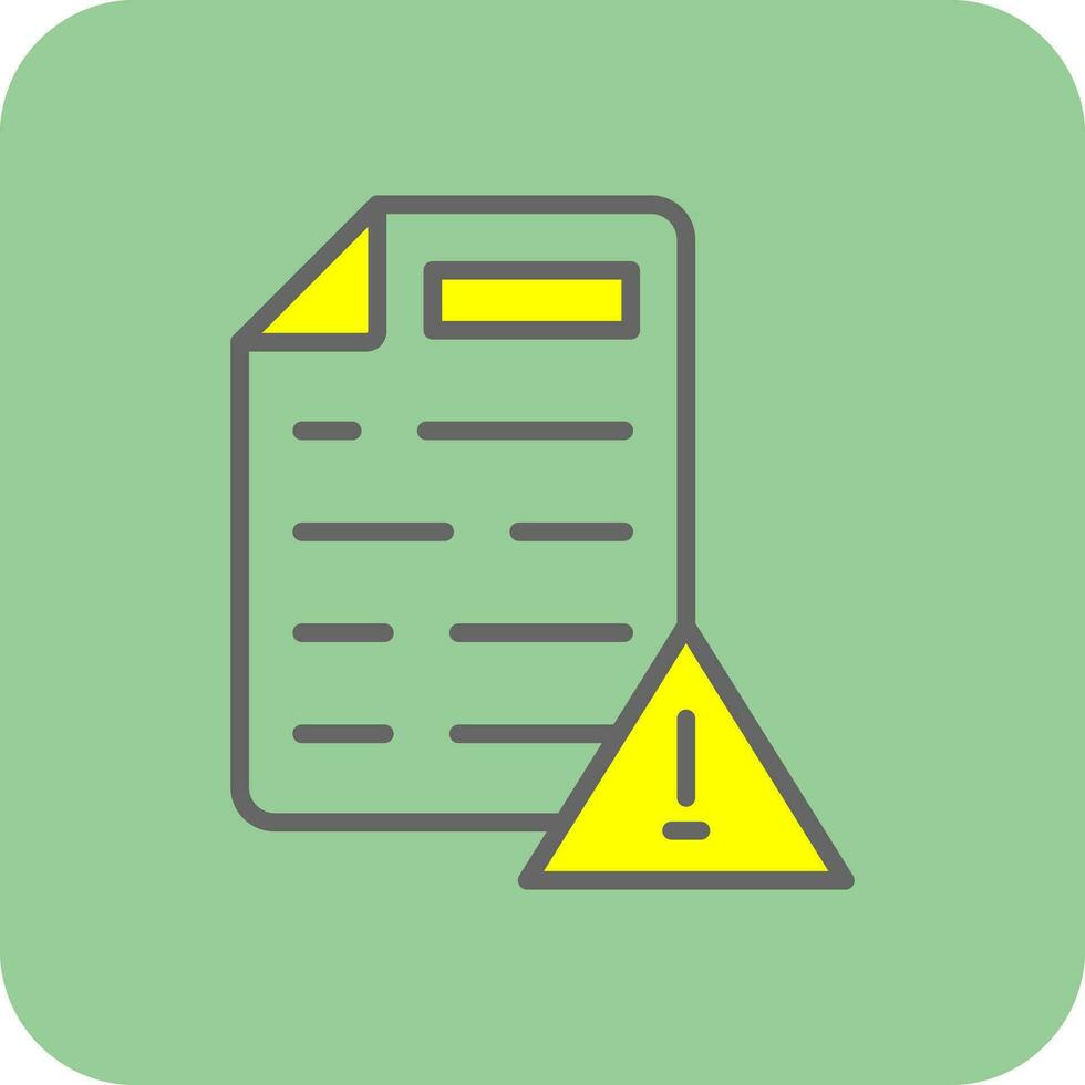 Warning Vector Icon Design
