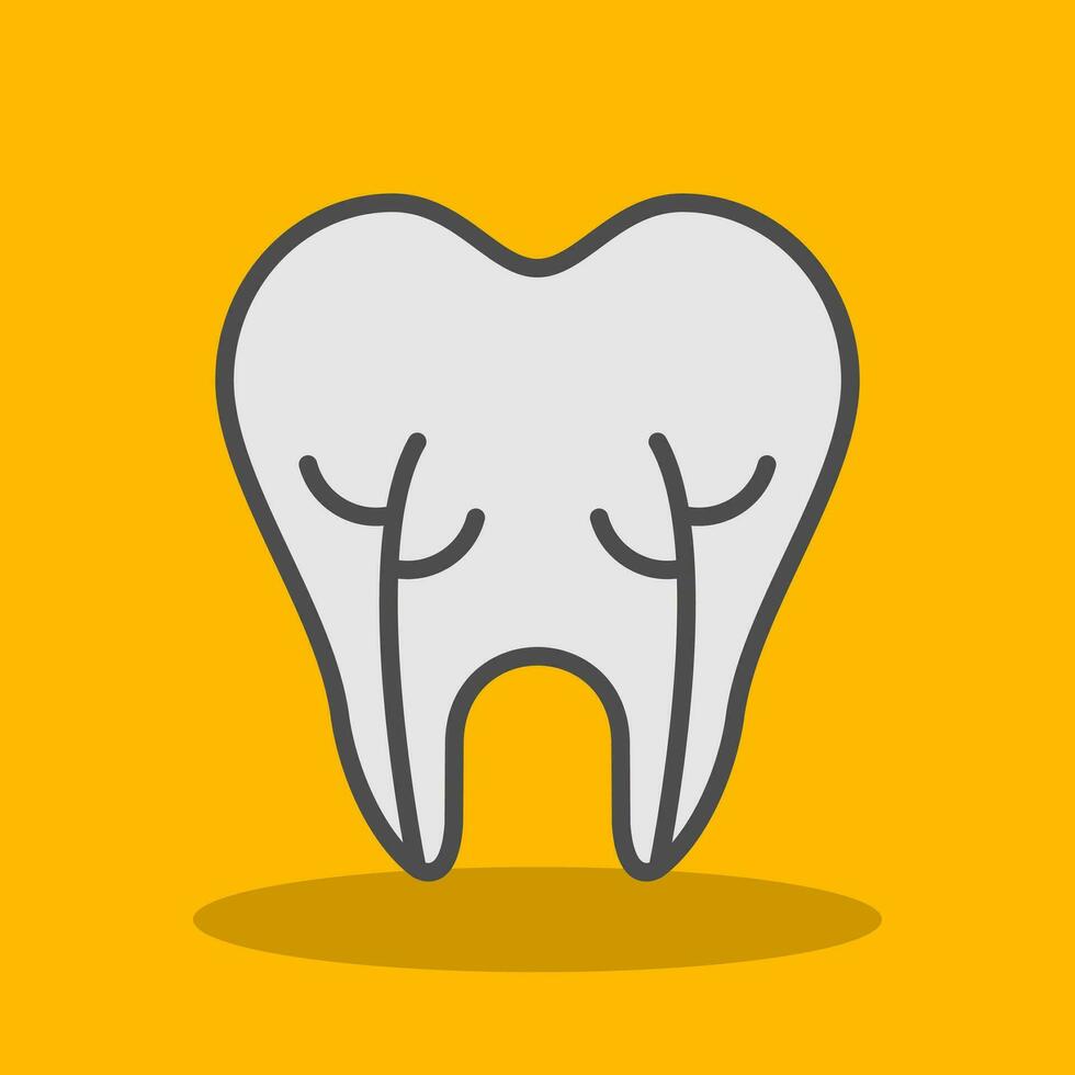 Root Canal Vector Icon Design
