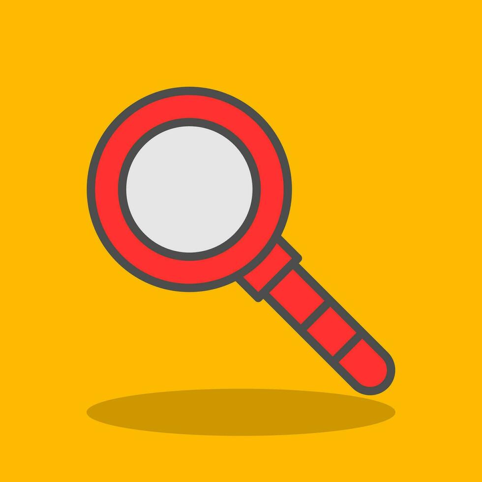 Magnifying Glass Vector Icon Design