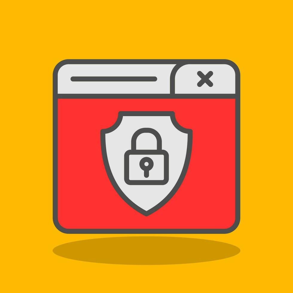 Protected Vector Icon Design