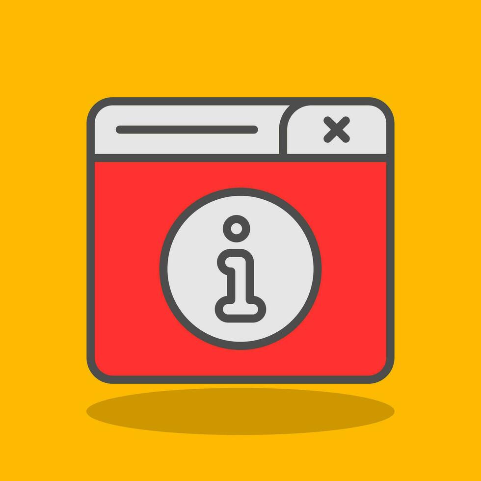Information Symbol Vector Icon Design