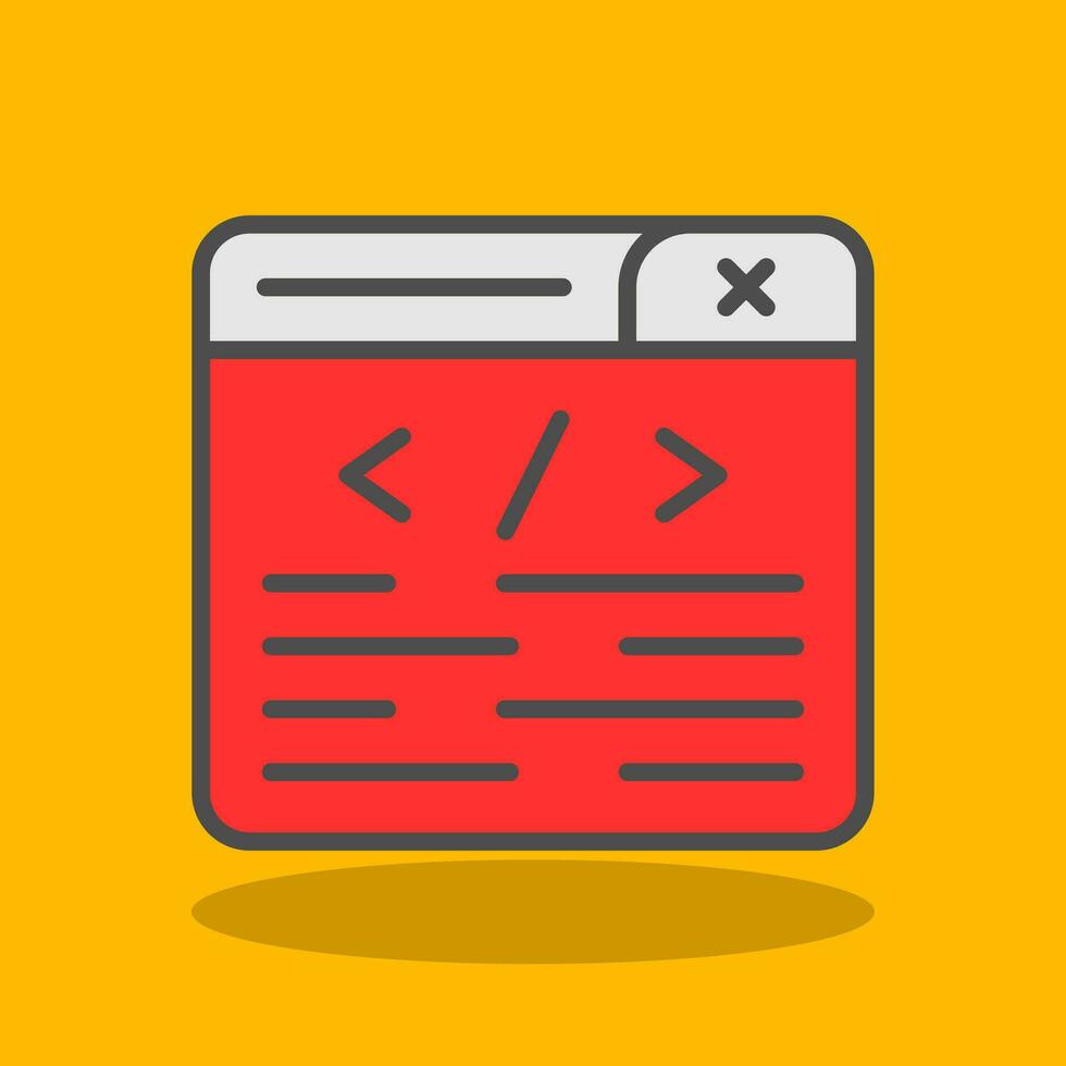 Programming Vector Icon Design