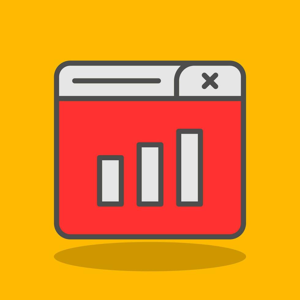 Statistics Vector Icon Design