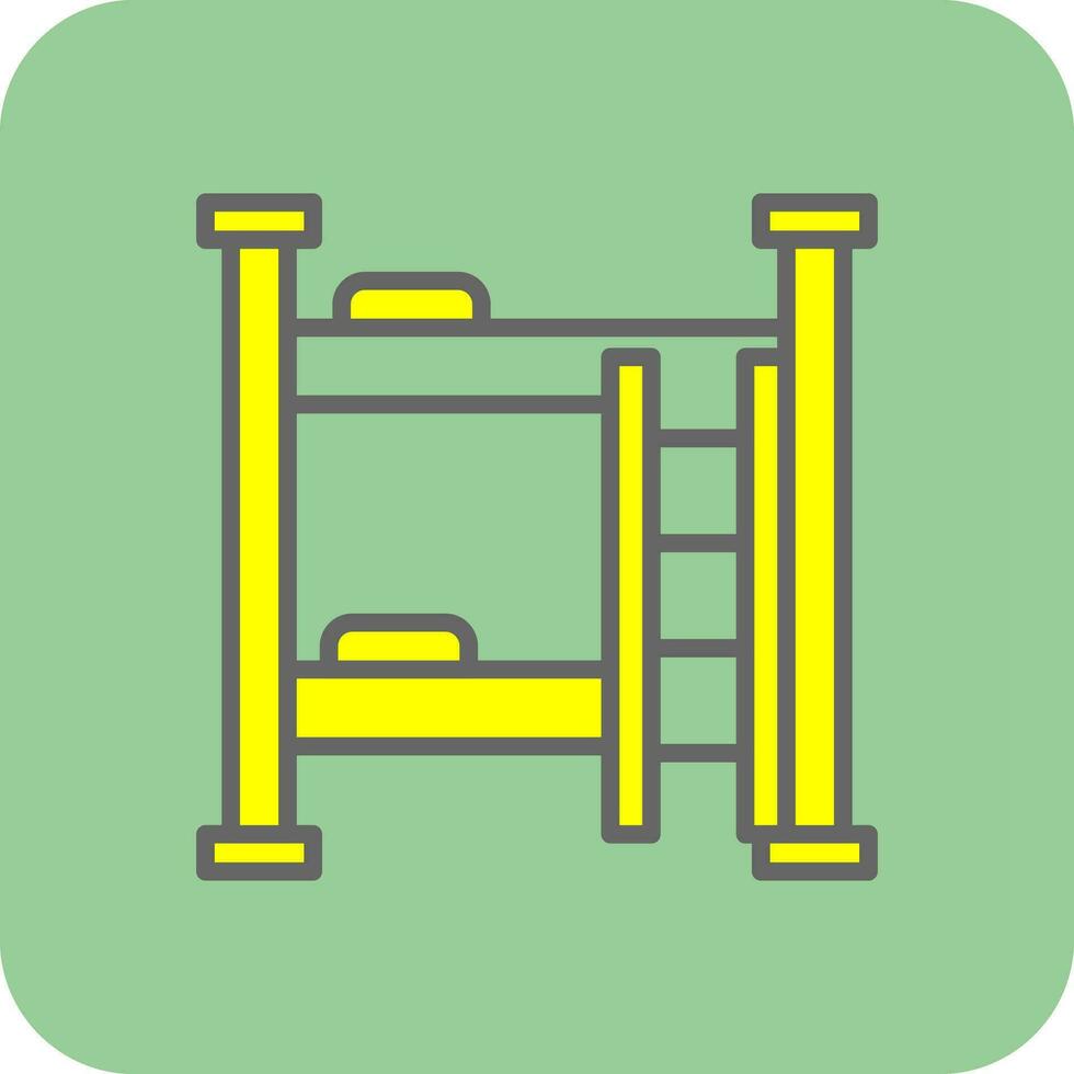 Dormitory Vector Icon Design