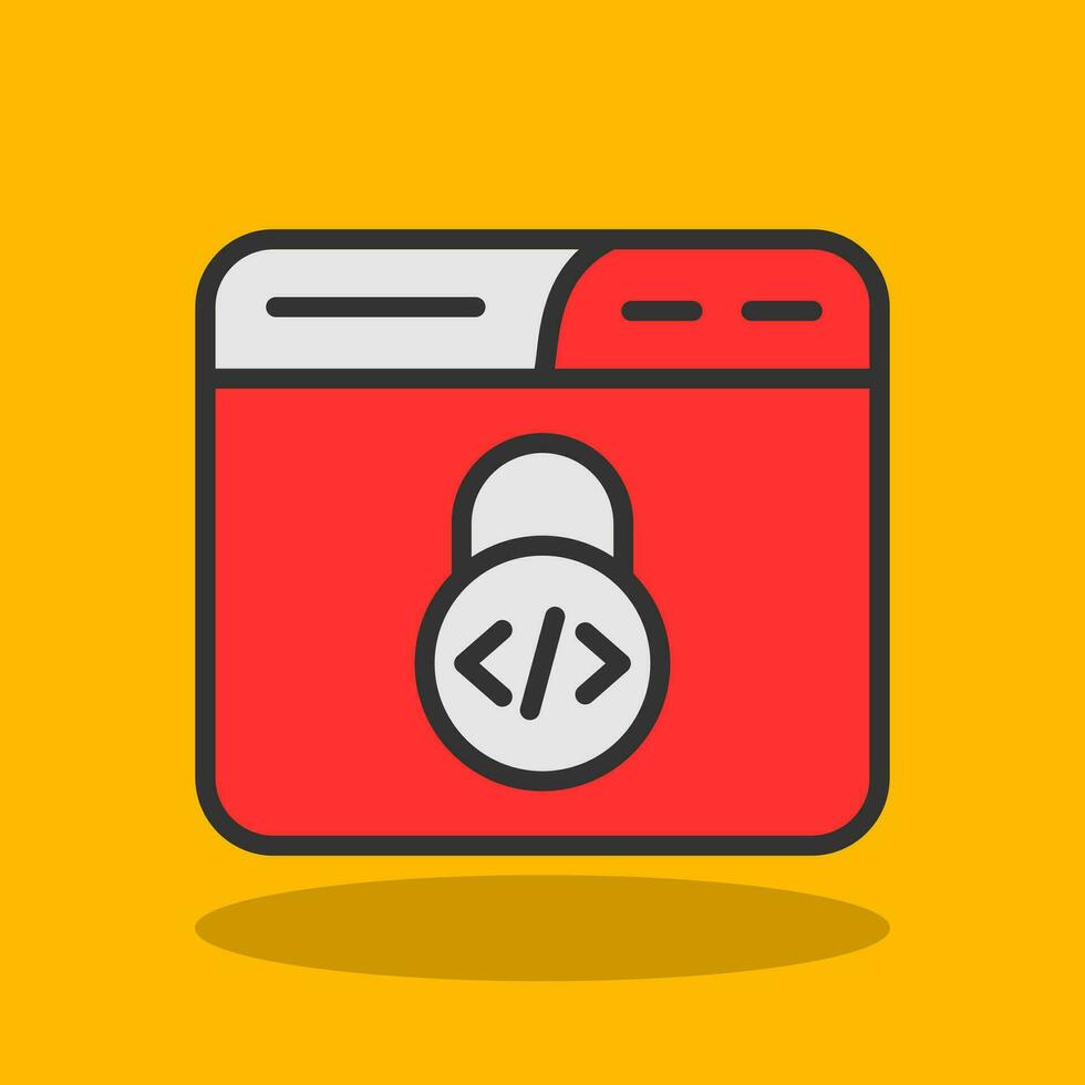 Unsecured Vector Icon Design