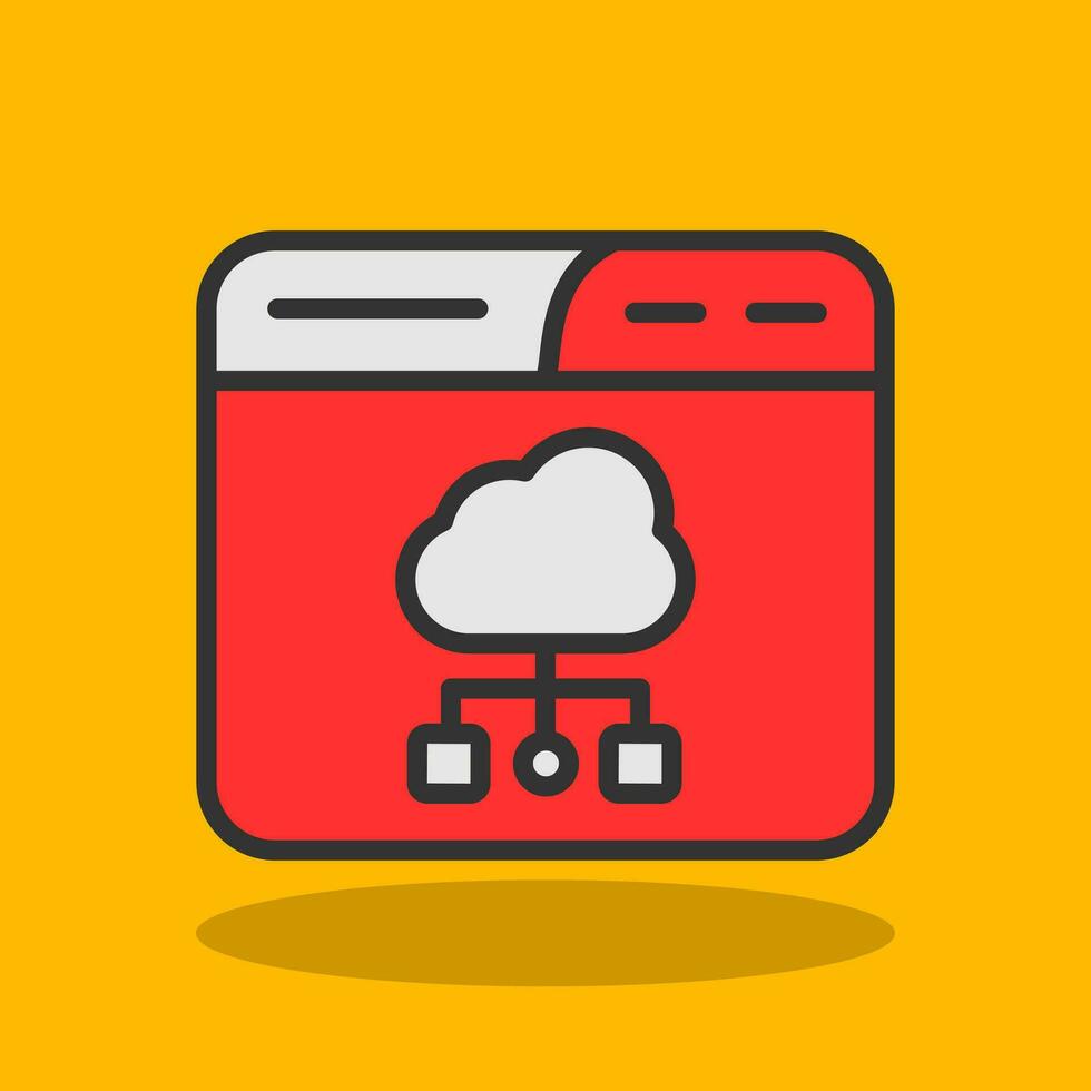 Cloud Vector Icon Design