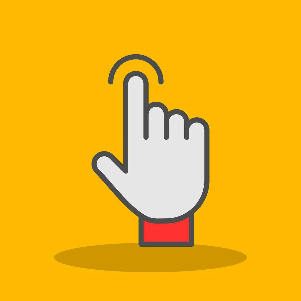 Tap Vector Icon Design
