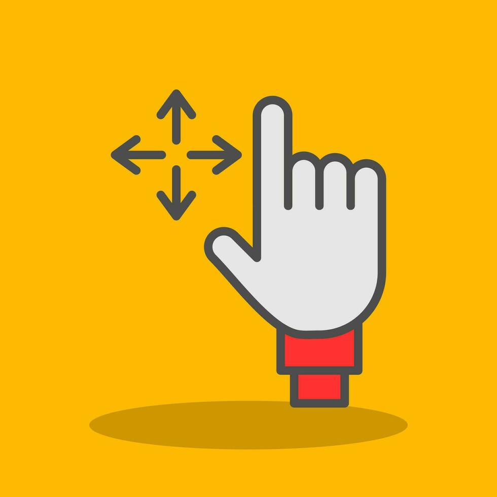 Drag Vector Icon Design