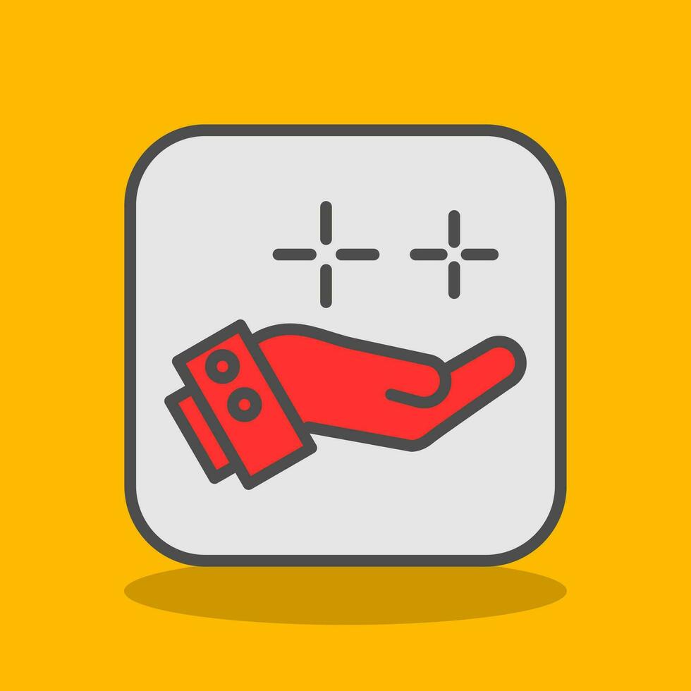 Receiving Vector Icon Design