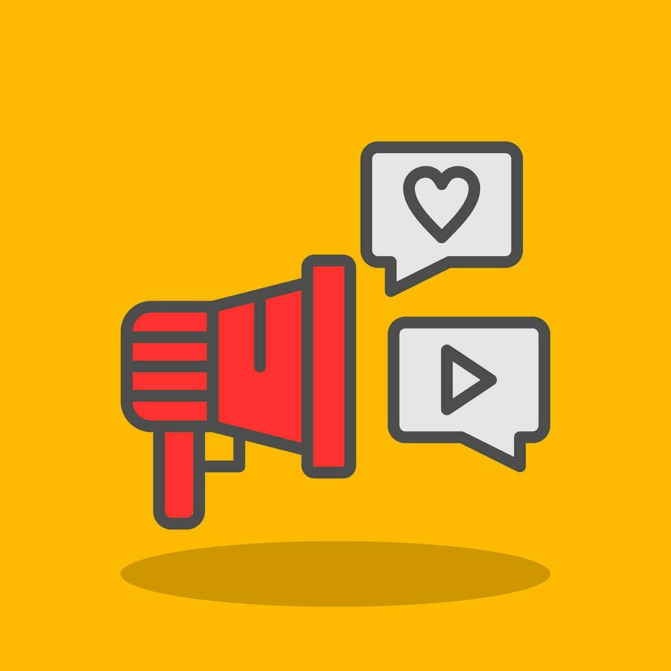 Advertising Vector Icon Design
