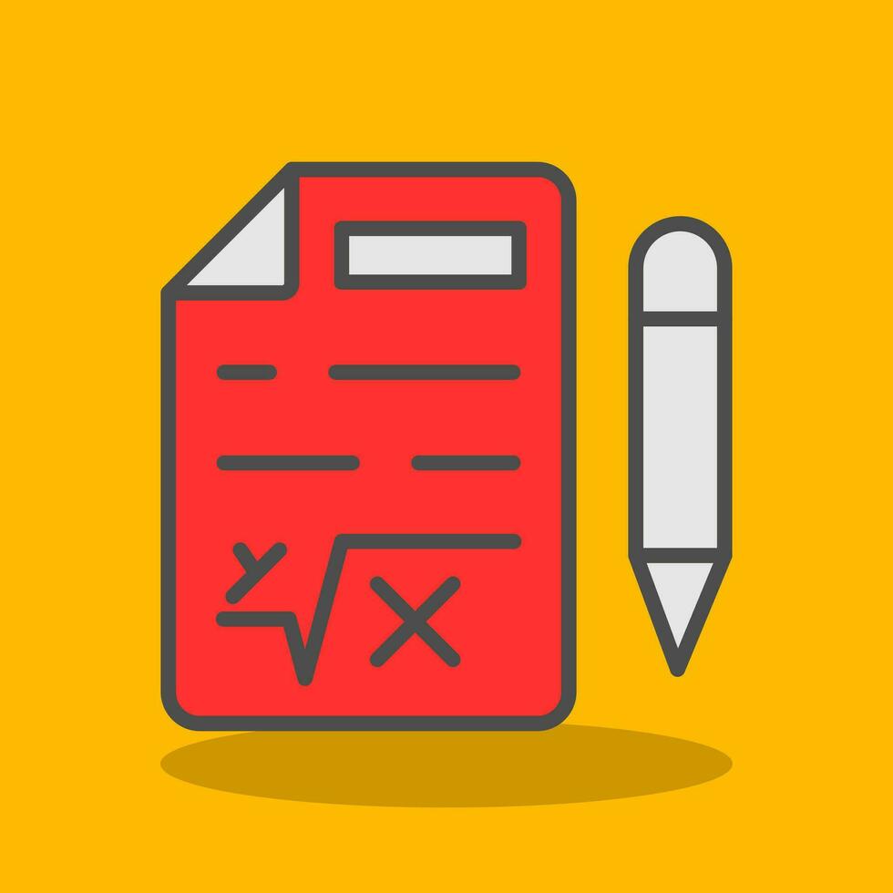 Maths Vector Icon Design