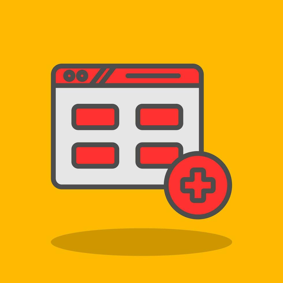 Website Vector Icon Design