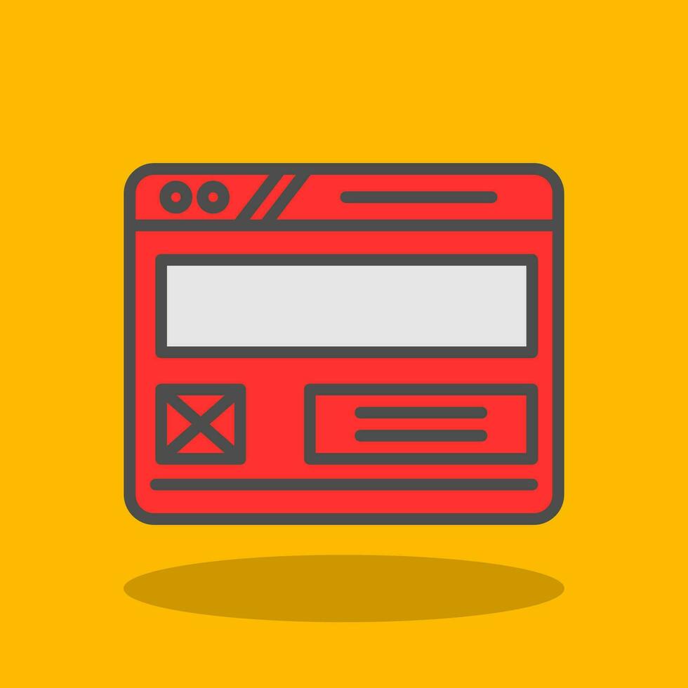 Layout Vector Icon Design