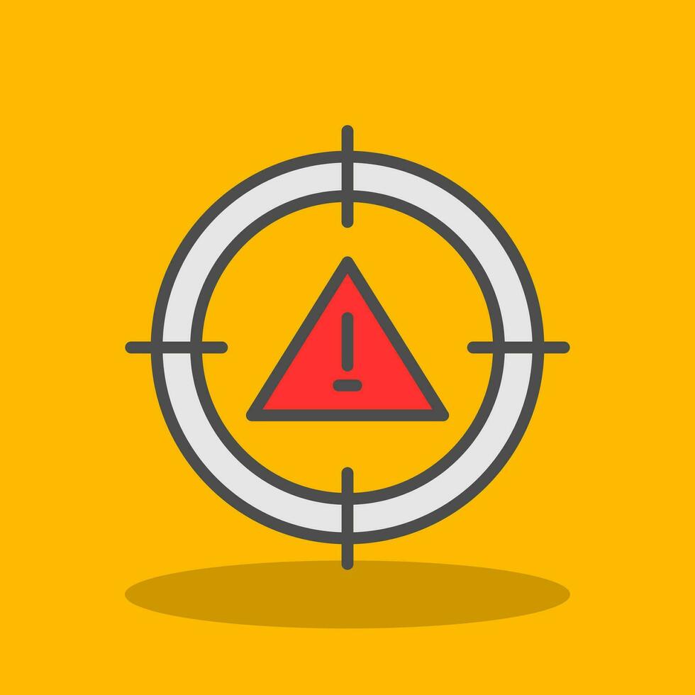Risk Vector Icon Design