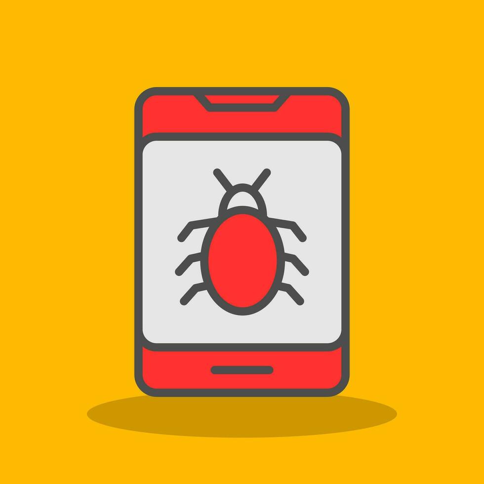 Bug Vector Icon Design