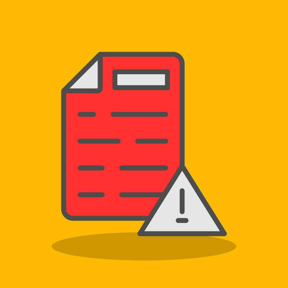 Warning Vector Icon Design