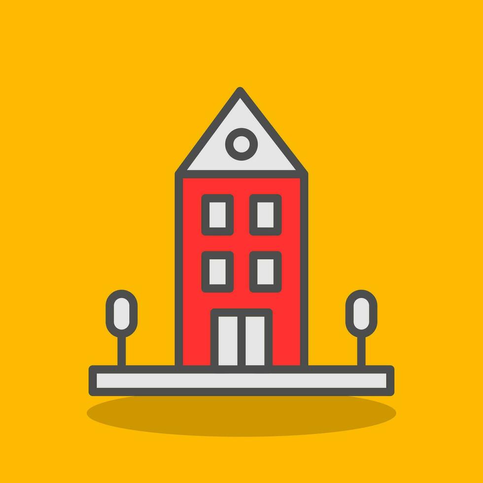 University Vector Icon Design