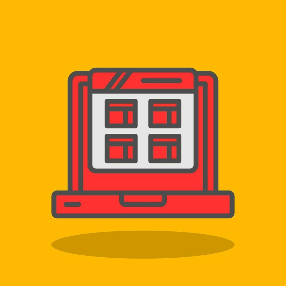 Website Vector Icon Design