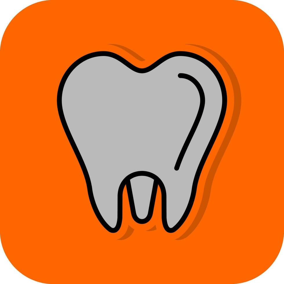 diseño de icono de vector molar