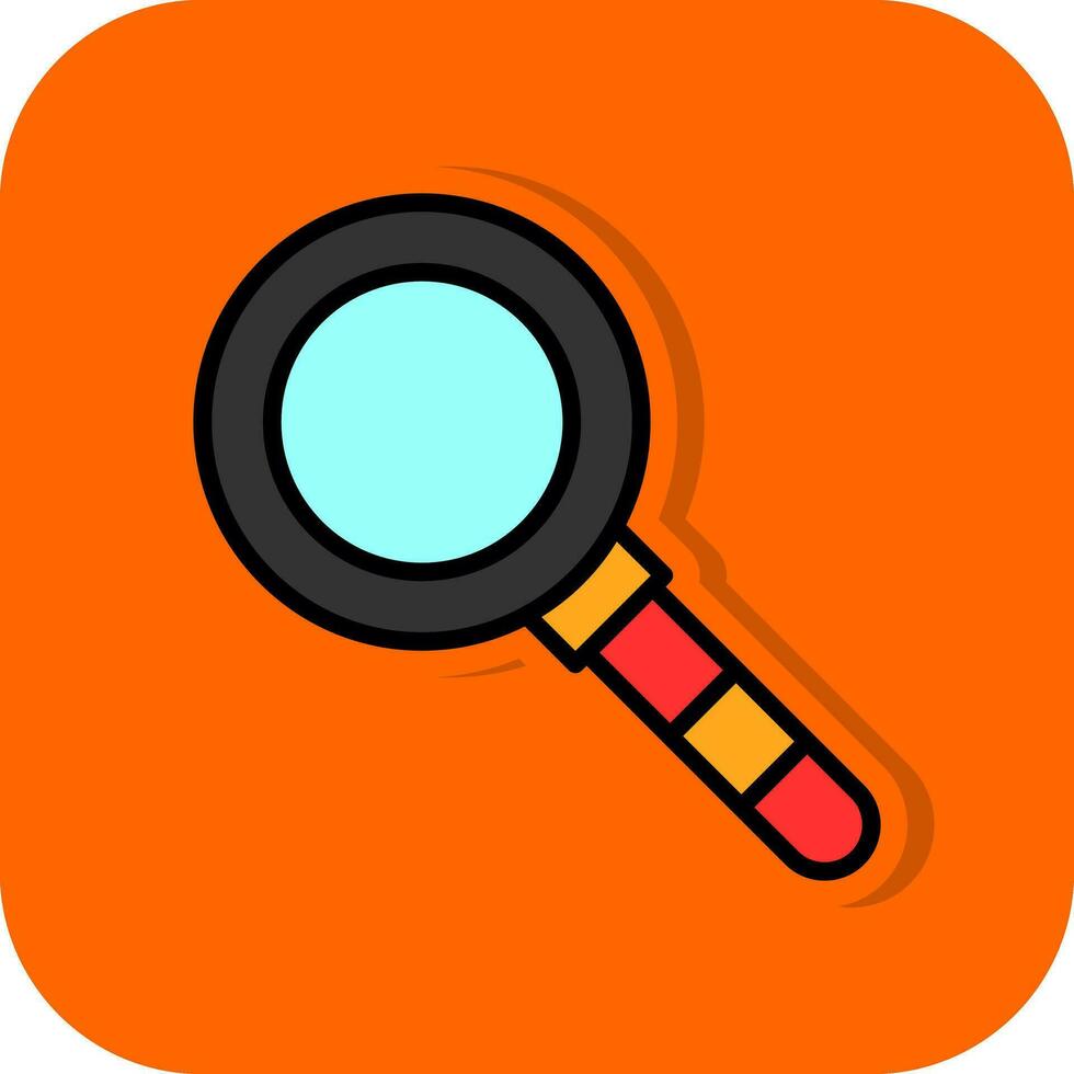 Magnifying Glass Vector Icon Design