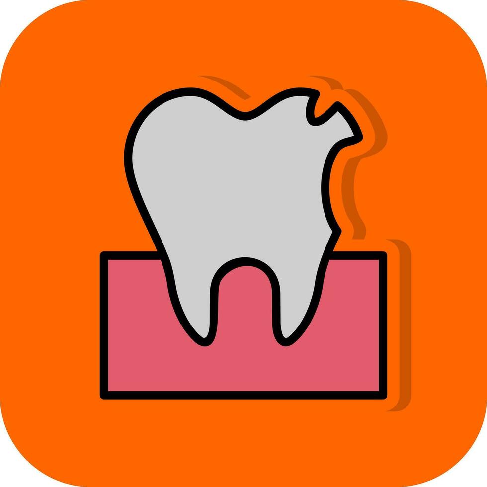 Cavity Vector Icon Design