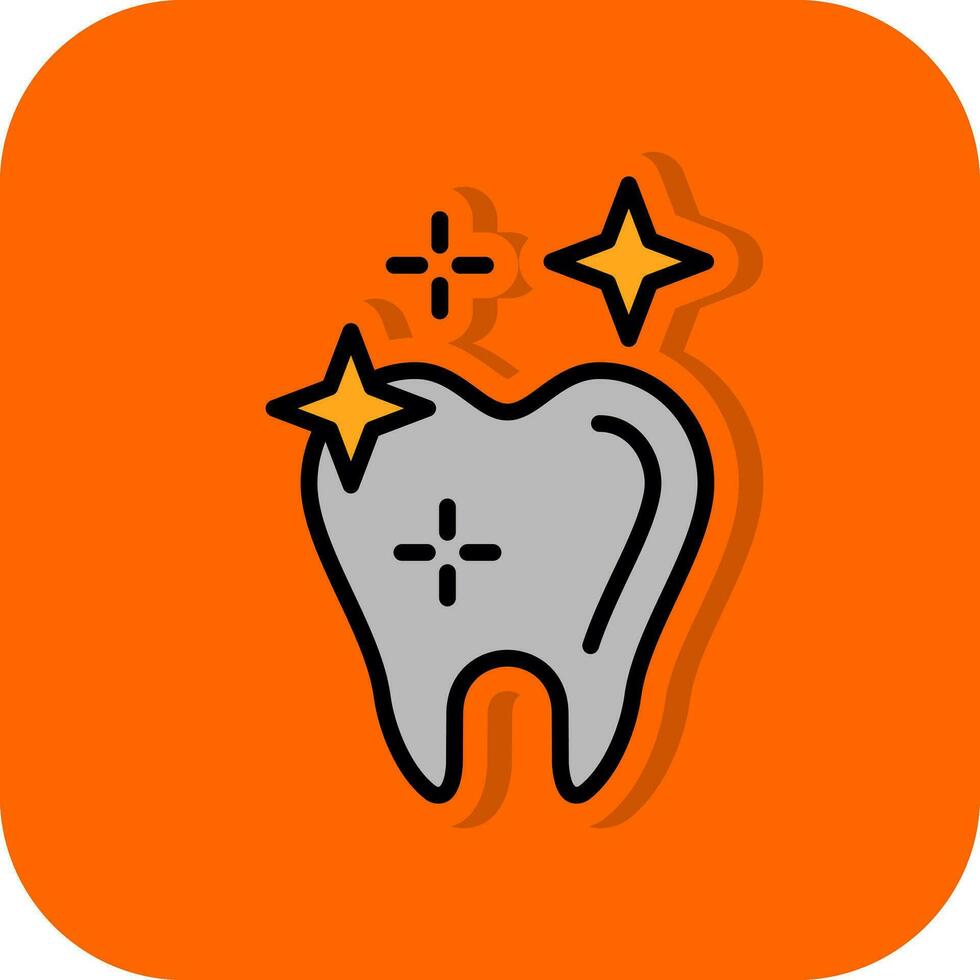 Healthy Tooth Vector Icon Design