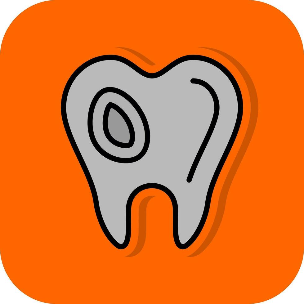 Caries Vector Icon Design