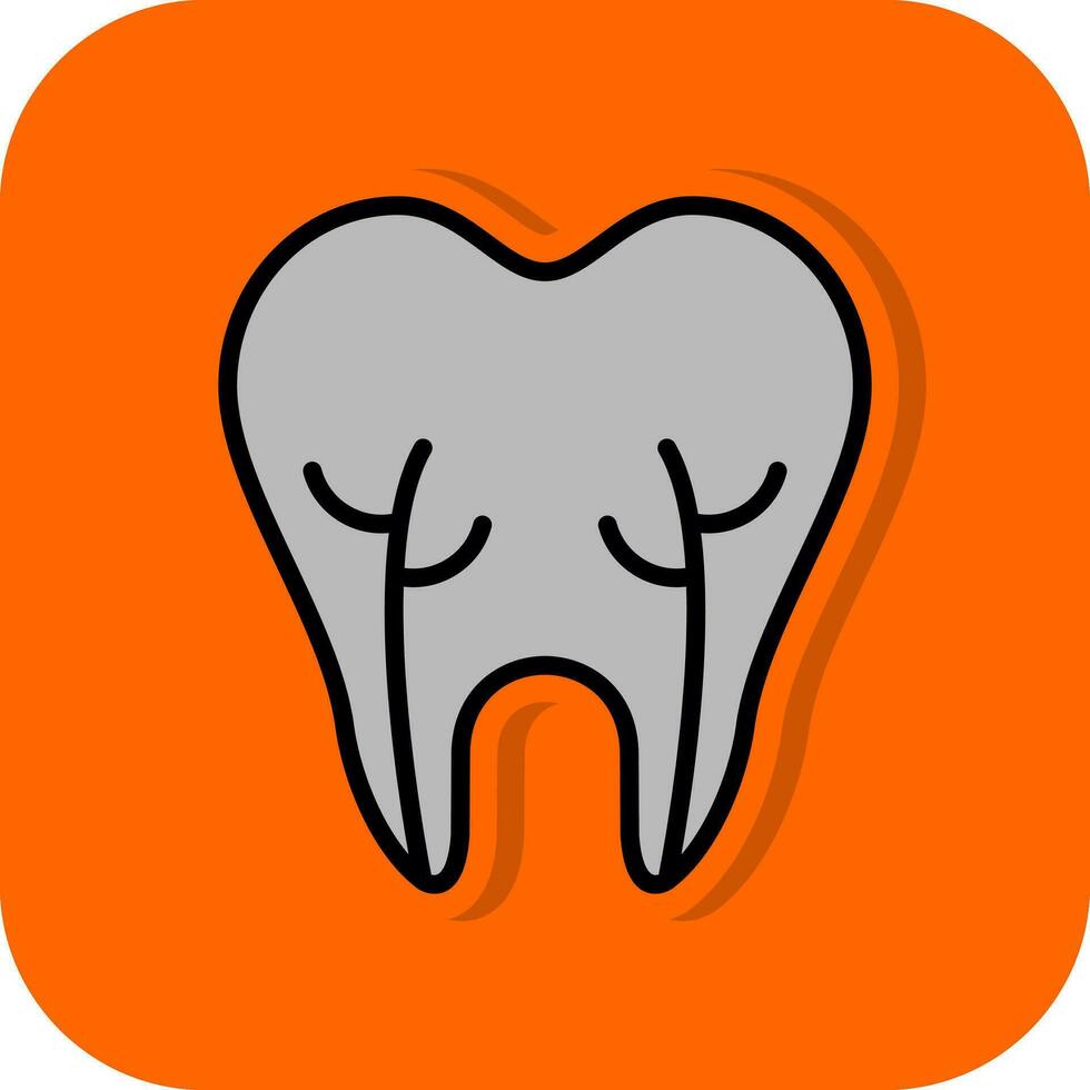 Root Canal Vector Icon Design
