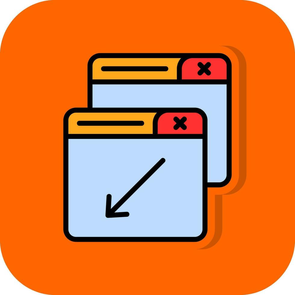Shrink Vector Icon Design