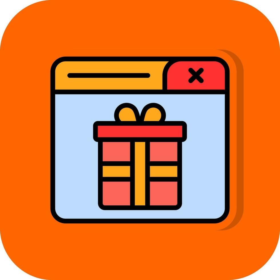 diseño de icono de vector de regalo