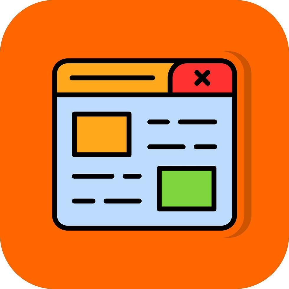 Web Site Vector Icon Design