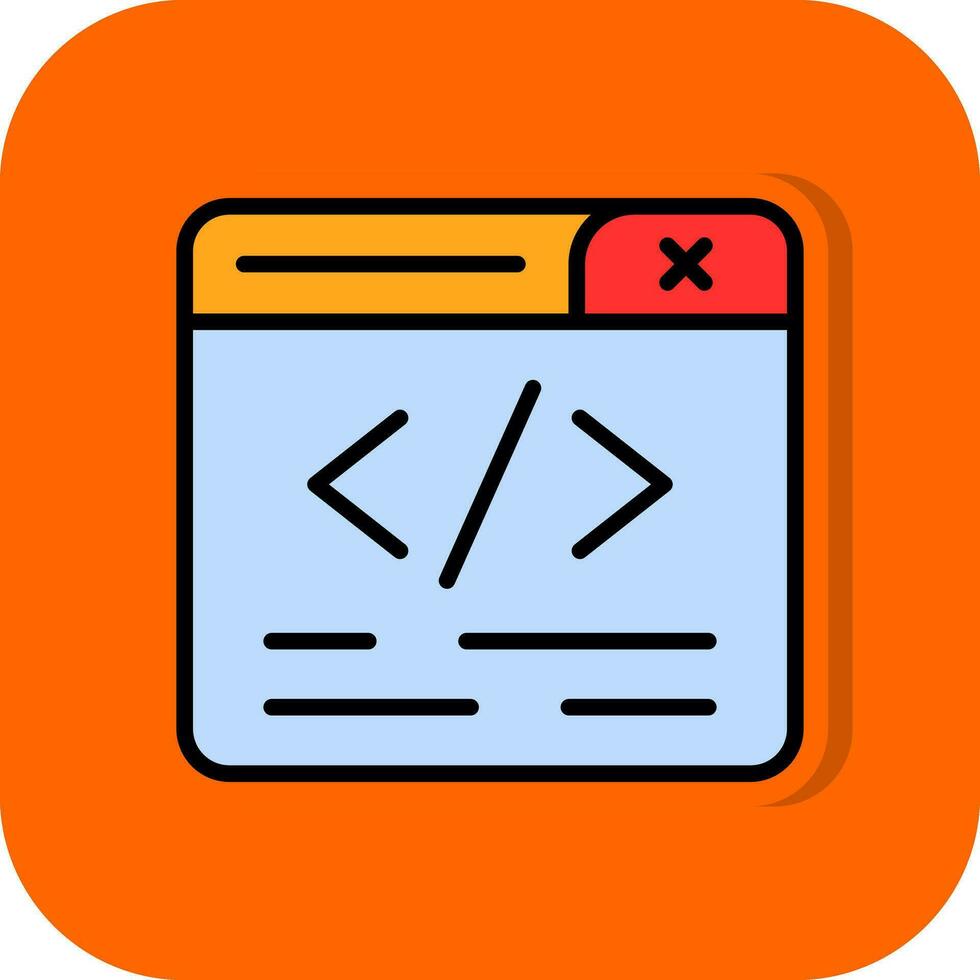 Web Programming Vector Icon Design