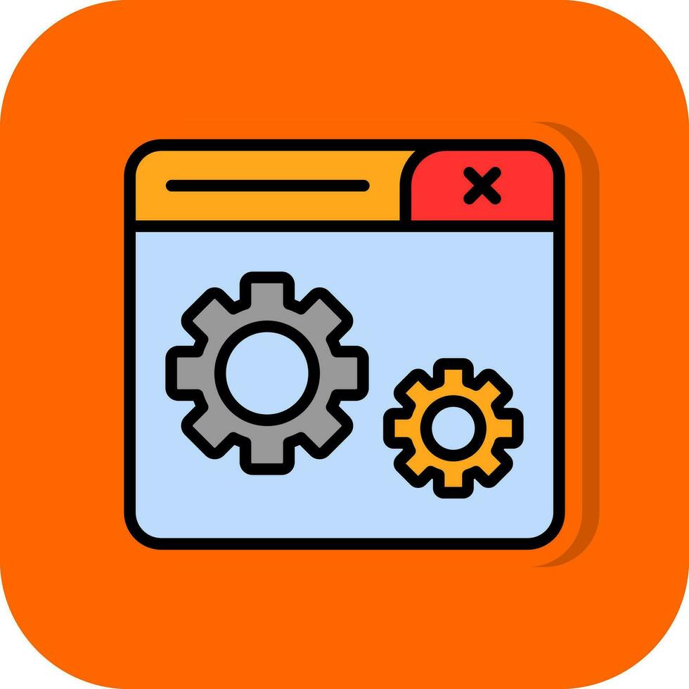 diseño de icono de vector de configuración