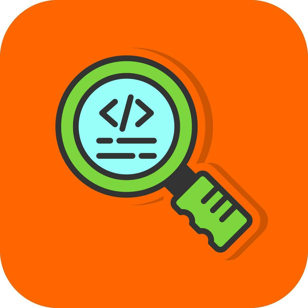 Quick Review Code Vector Icon Design