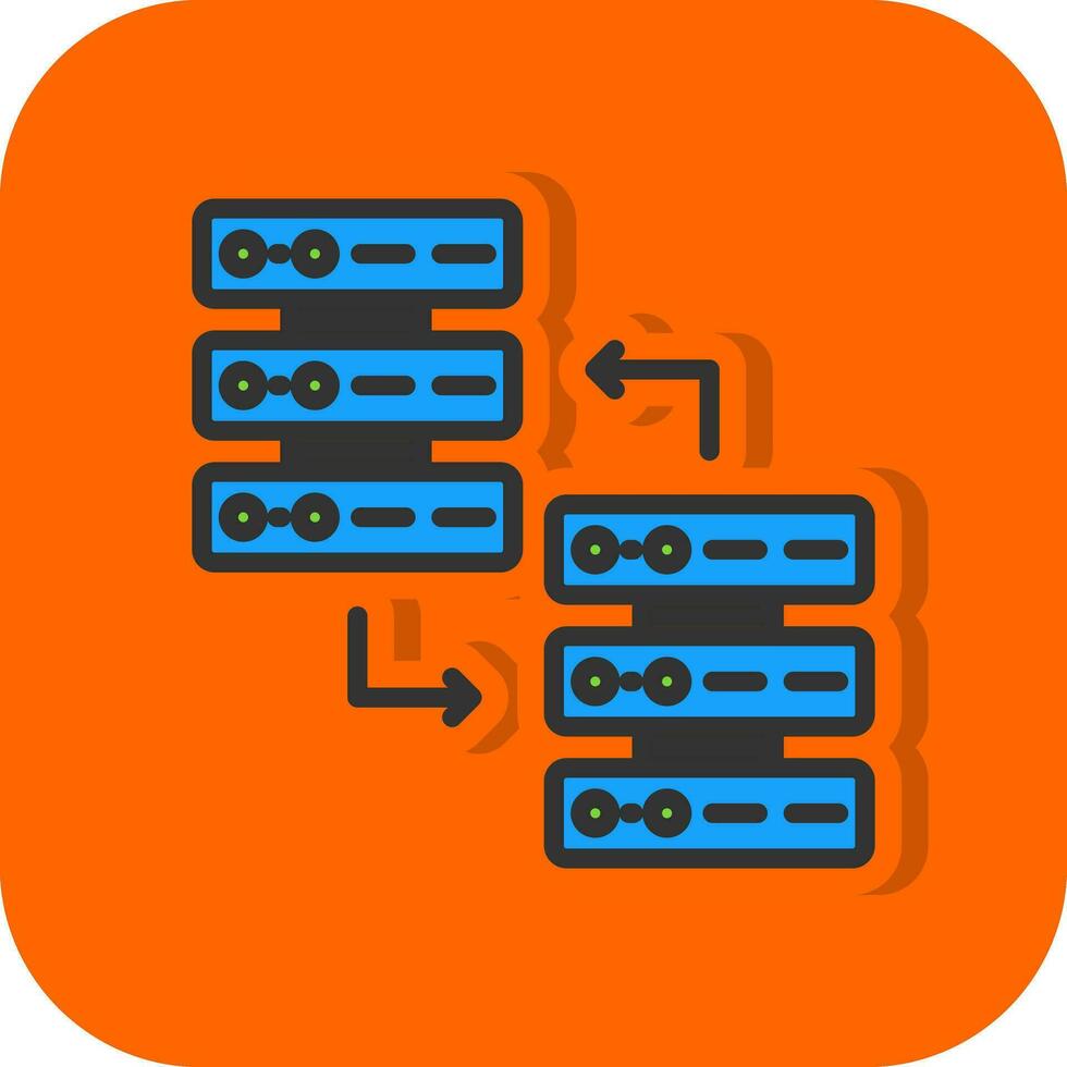 Database Vector Icon Design