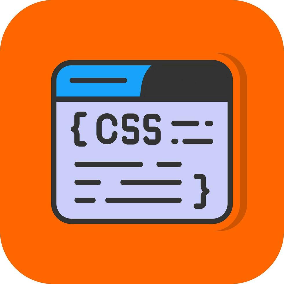 css codificación vector icono diseño