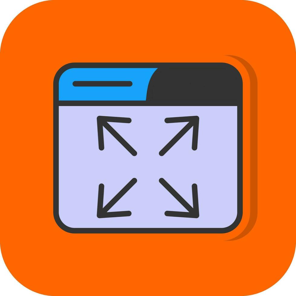 Expand Vector Icon Design