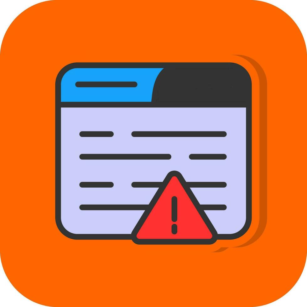 Warning Vector Icon Design