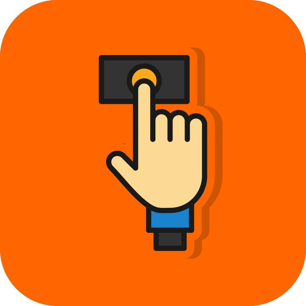 Finger Print Vector Icon Design