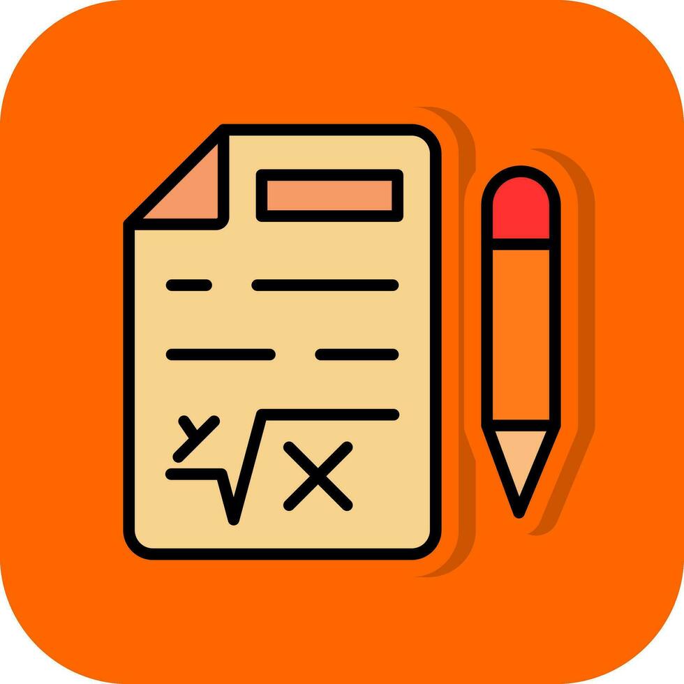 Maths Vector Icon Design