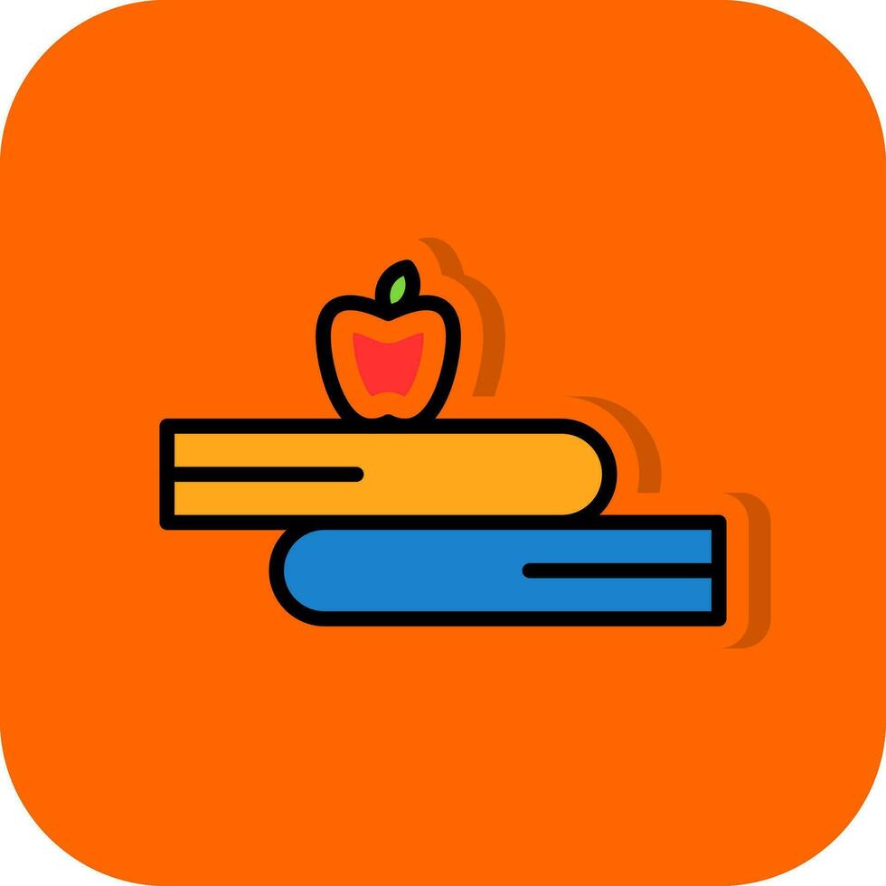 diseño de icono de vector de manzana