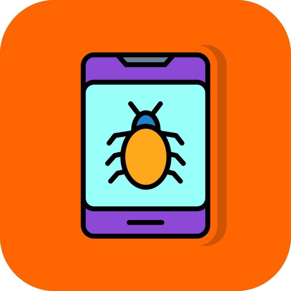 Bug Vector Icon Design