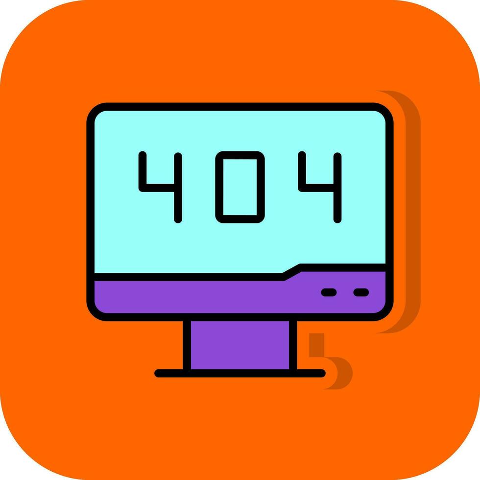 404 vector icono diseño