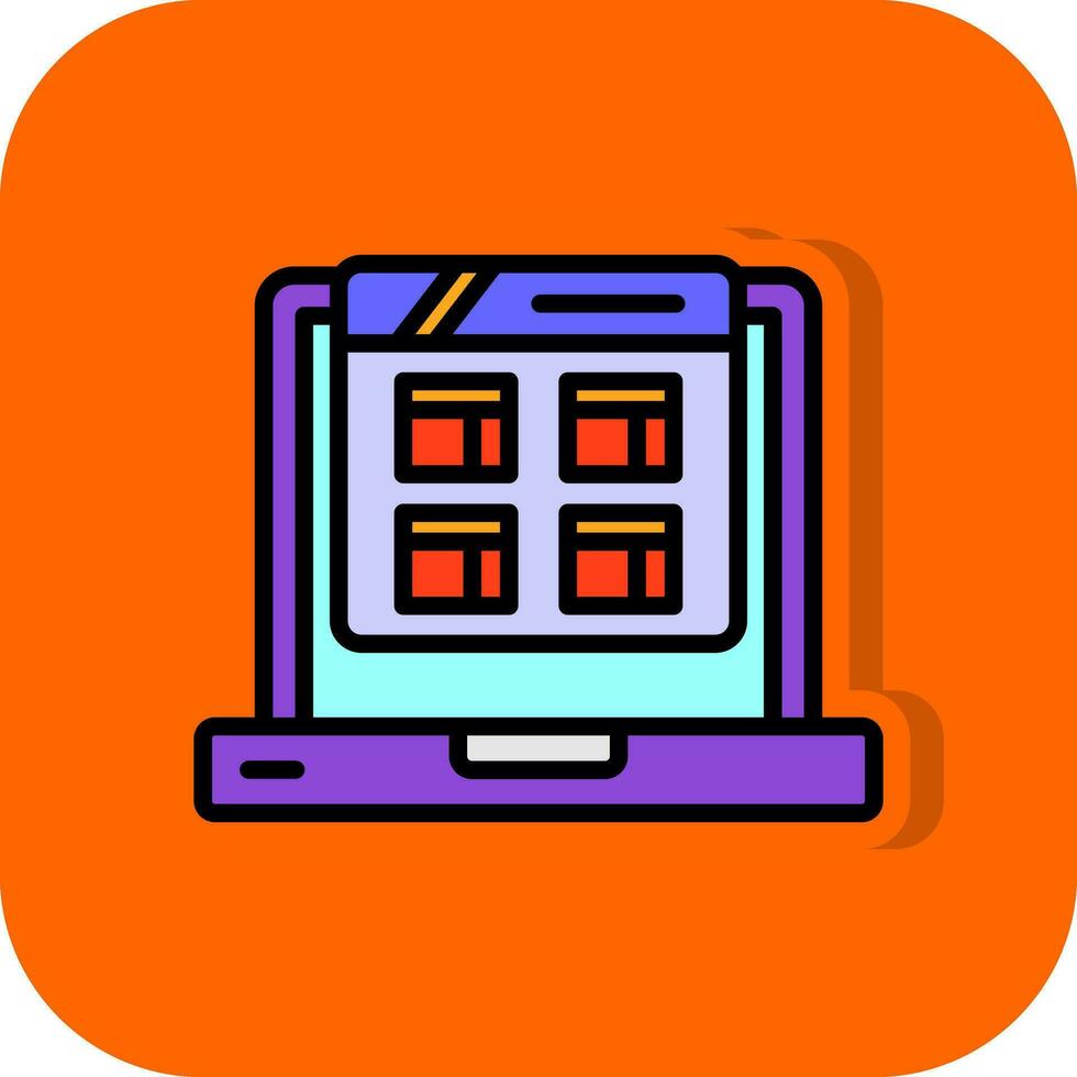 Website Vector Icon Design
