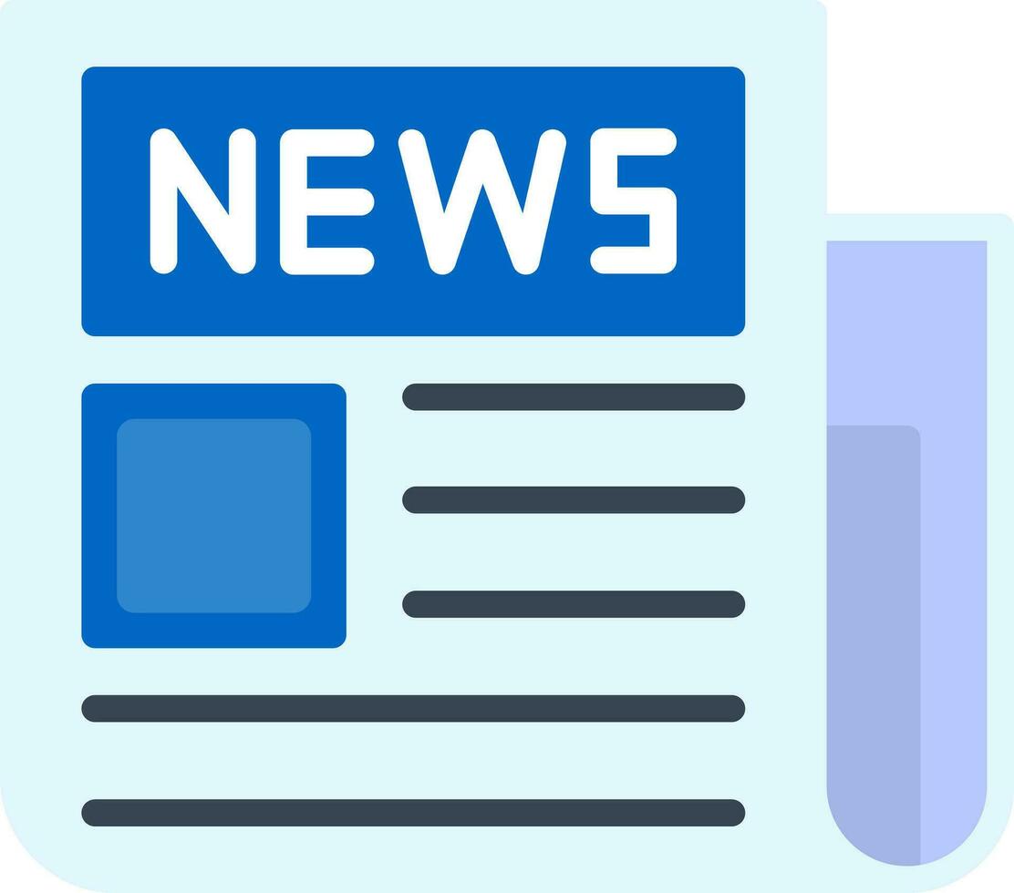 Newspaper Vector Icon Design