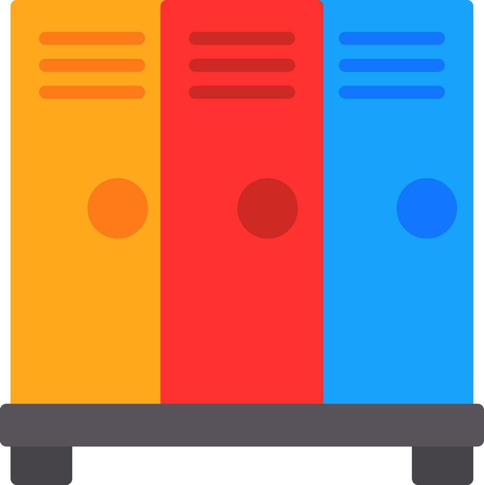 Locker Vector Icon Design