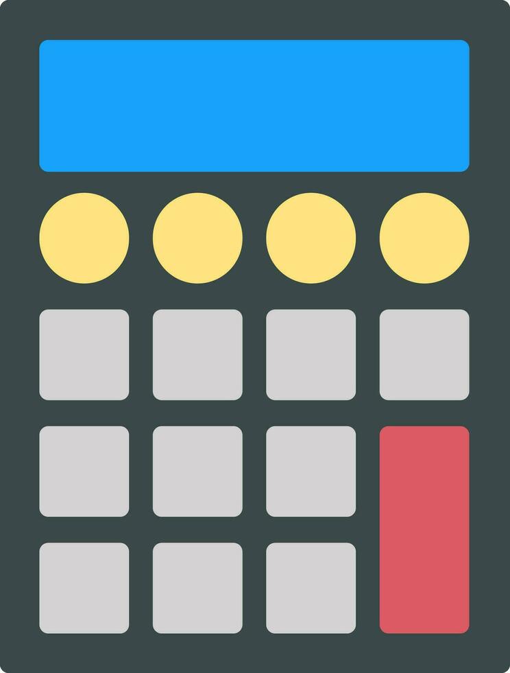 Calculator Vector Icon Design